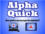 Alpha Typing Game